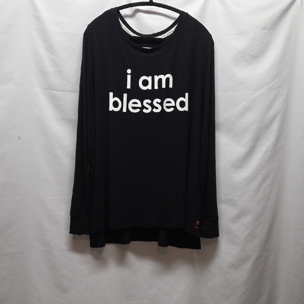 Peace Love World Sweater Christian Phrase God Oversized Plus